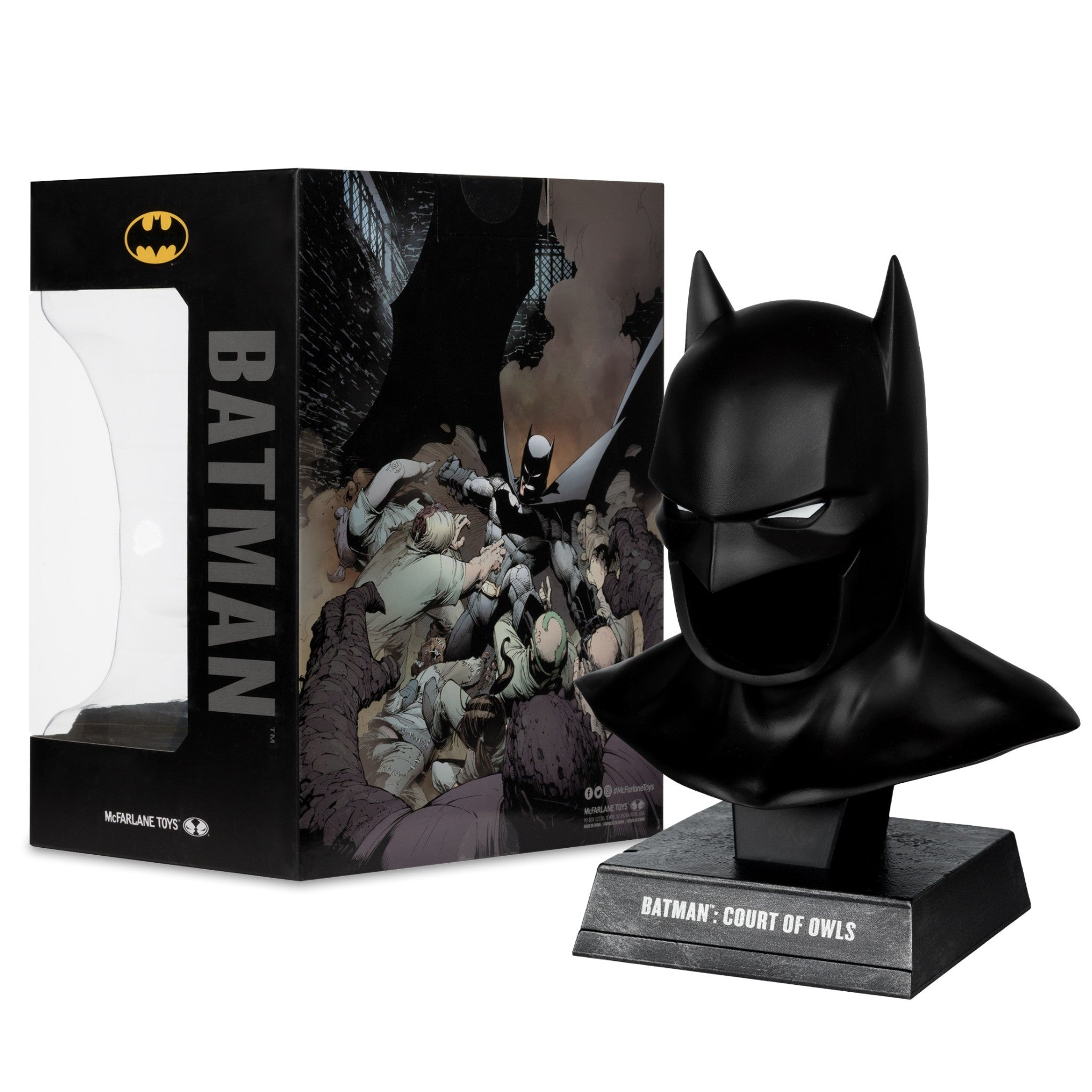 DC Direct Court of the Owls Batman Cowl Replica 1:3 Scale - McFarlane Toys