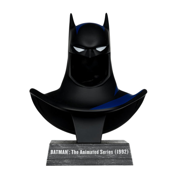 DC Direct Batman The Animated Batman Cowl Replica 1:3 Scale Gold Label McFarlane