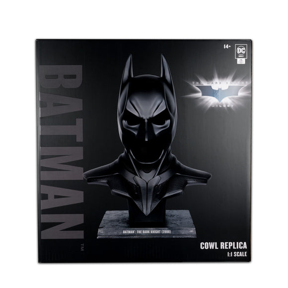DC Direct Batman Cowl Replica 2008 The Dark Knight 1:1 Scale - McFarlane Toys