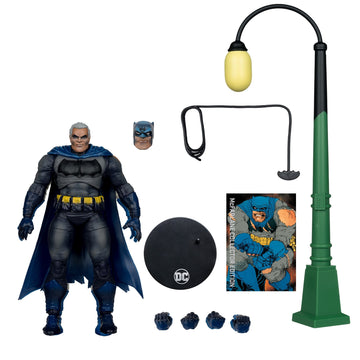 DC Multiverse Collector Edition Batman Dark Knight Return Battle Damage PLATINUM - 0