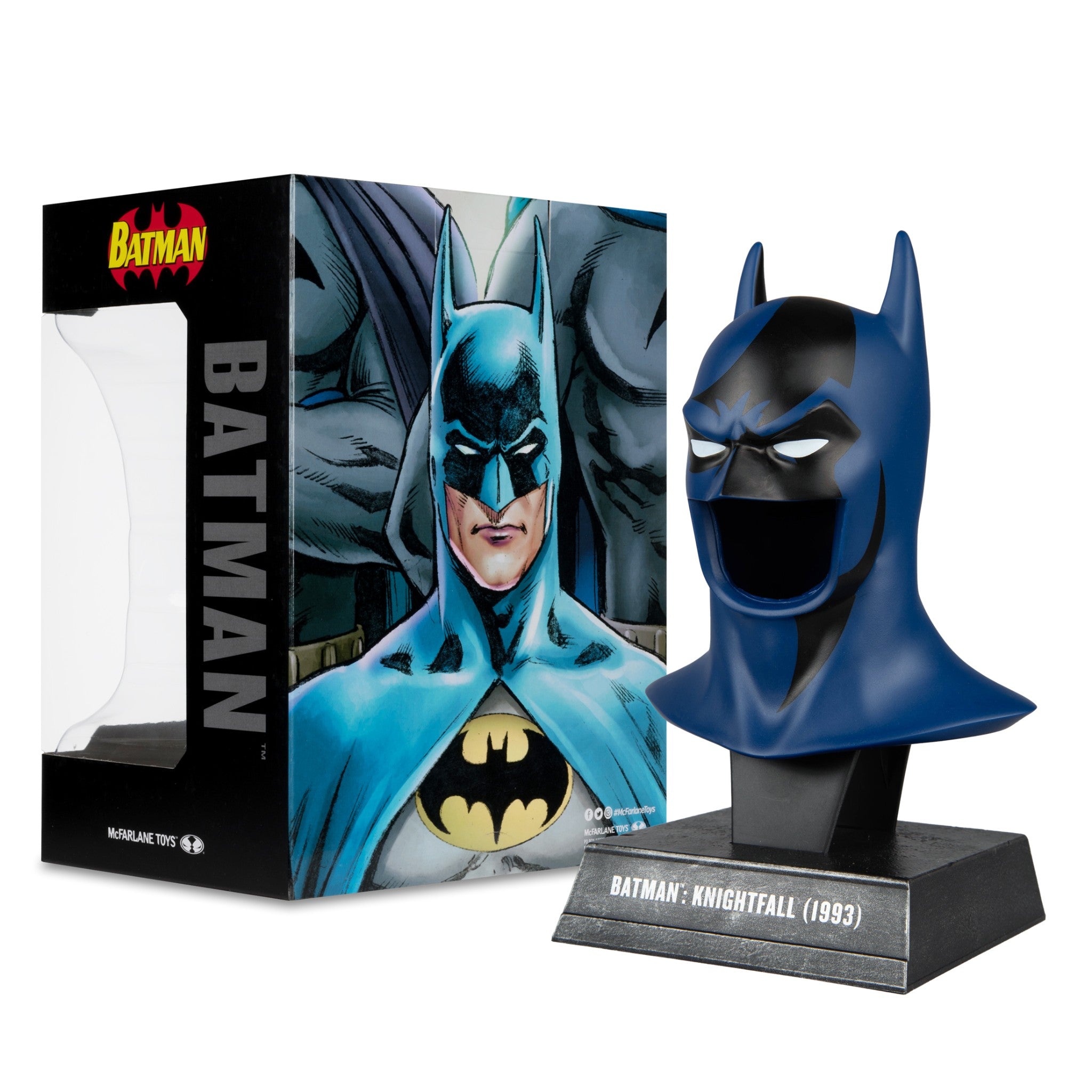 DC Direct Batman Knightfall Cowl Replica 1:3 Scale - McFarlane Toys ...