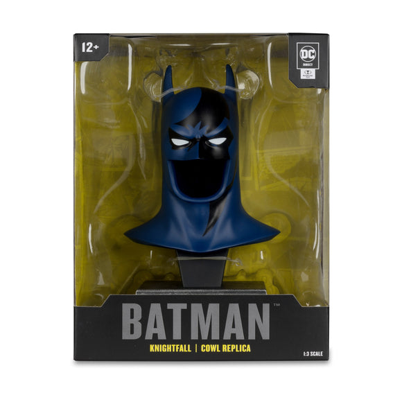DC Direct Batman Knightfall Cowl Replica 1:3 Scale - McFarlane Toys