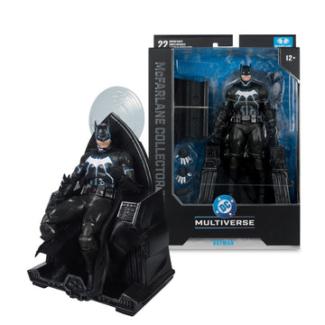 DC Multiverse Collector Edition Batman With Mobius Chair - McFarlane Toys