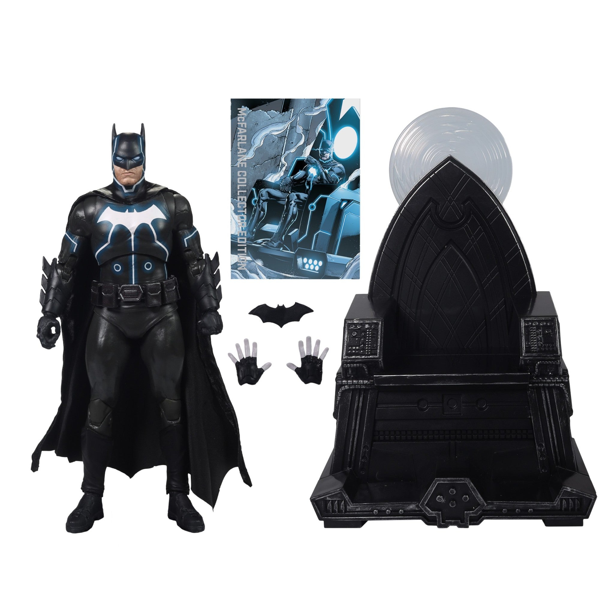 DC Multiverse Collector Edition Batman With Mobius Chair - McFarlane Toys - 0
