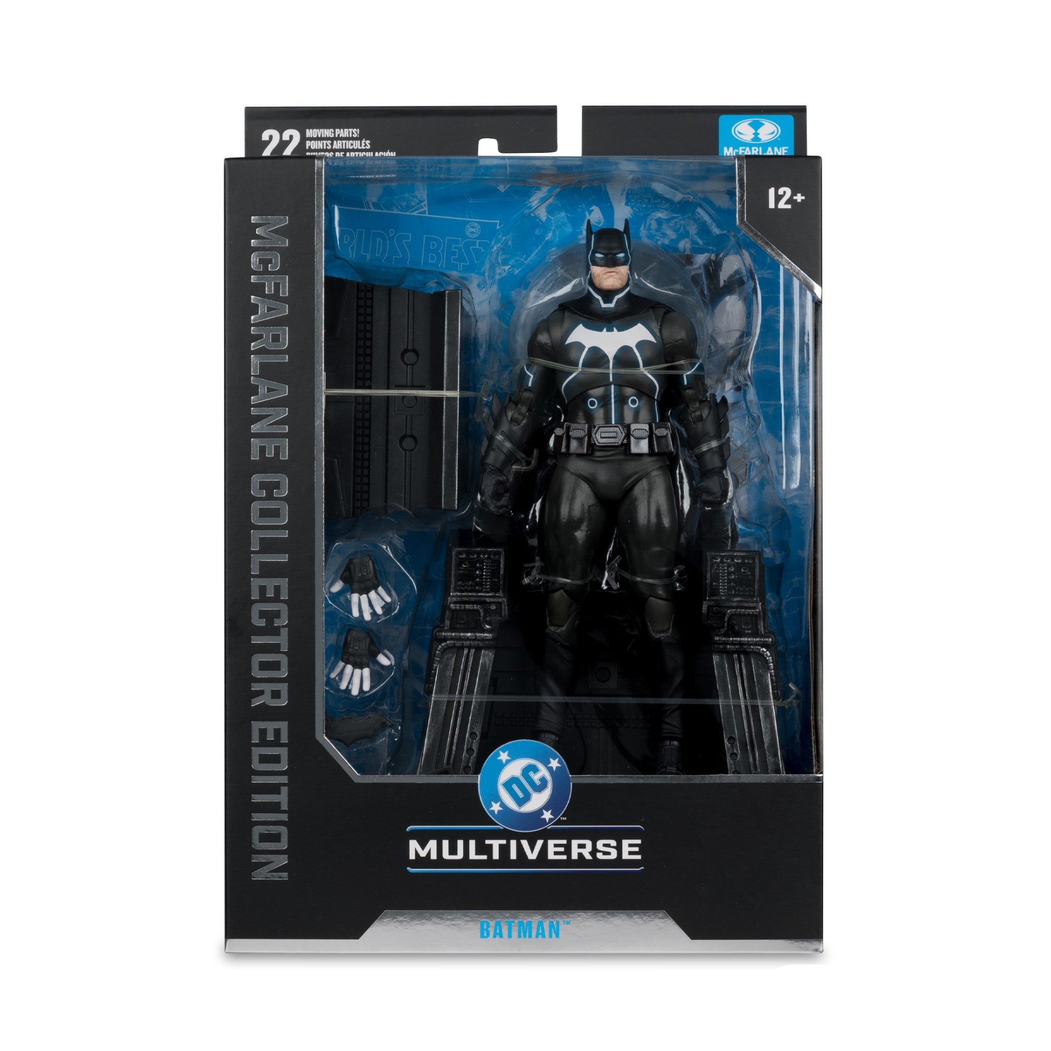 DC Multiverse Collector Edition Batman With Mobius Chair - McFarlane Toys