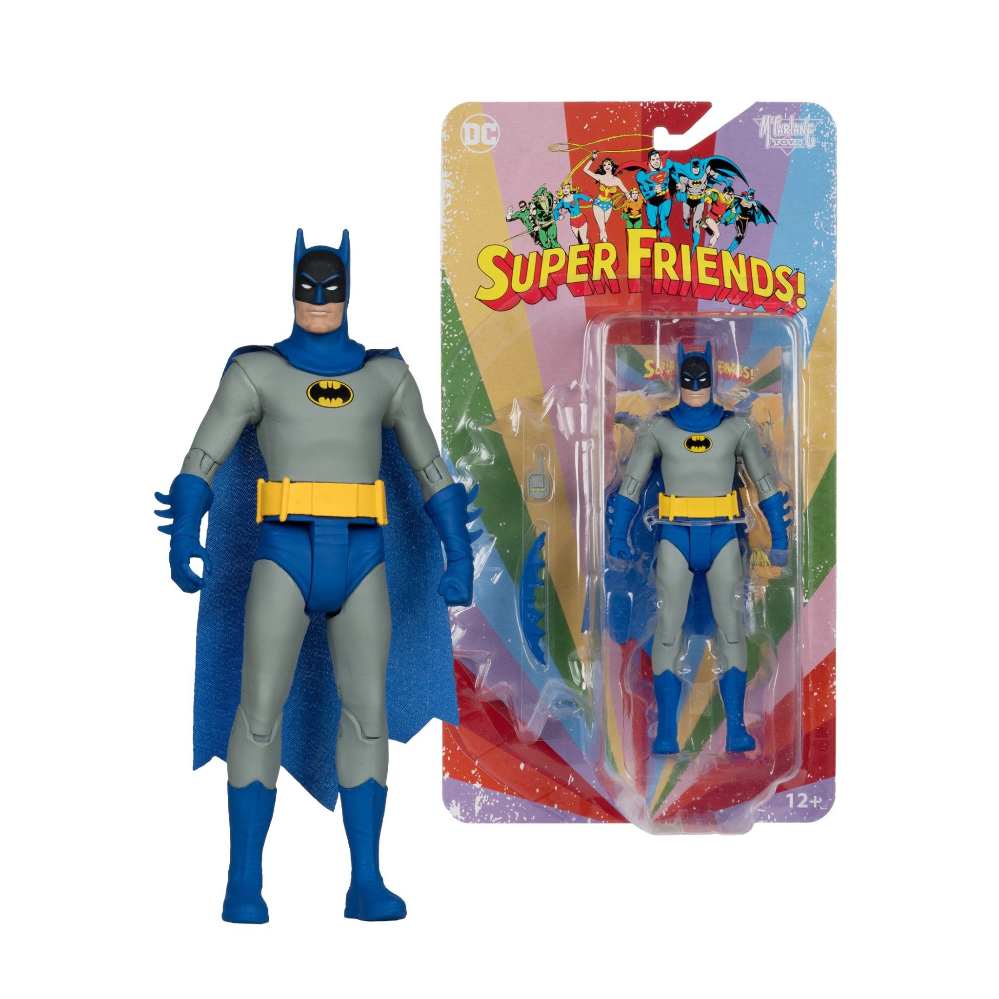 DC Retro Super Friends Batman 6" Figure - McFarlane Toys