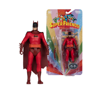 DC Retro Super Friends Batman 6" Figure PLATINUM - McFarlane Toys