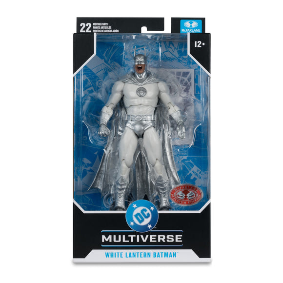 DC Multiverse Brightest Day White Lantern Batman RED PLATINUM - McFarlane Toys