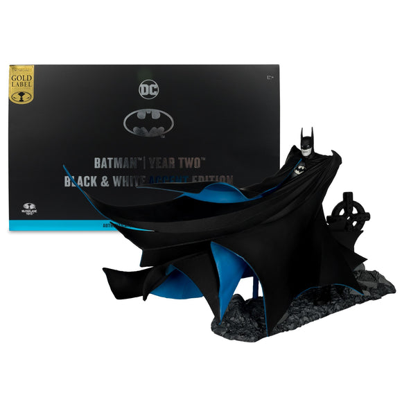 DC Multiverse Batman Year Two Black & White Accent Gold Label - McFarlane