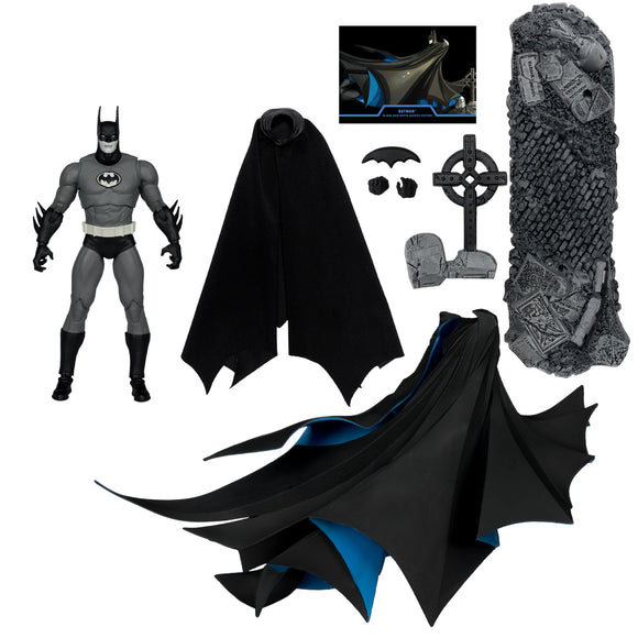 DC Multiverse Batman Year Two Black & White Accent Gold Label - McFarlane