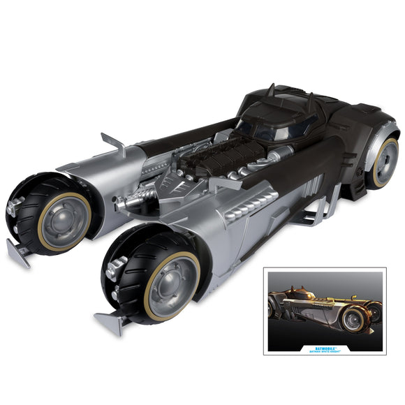 DC Multiverse Batman White Knight Batmobile Gold Label - McFarlane Toys