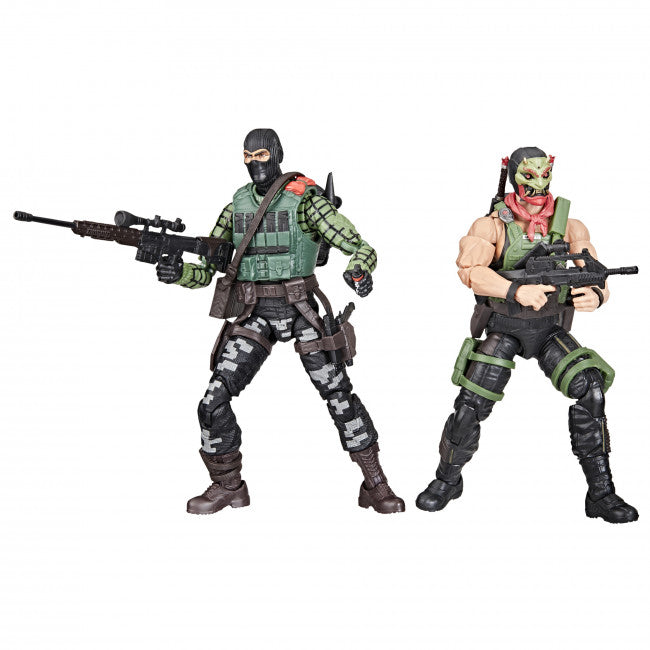 G.I. Joe Classified Series 6" Figure #164 Night Force Beach Head & Quick Kick