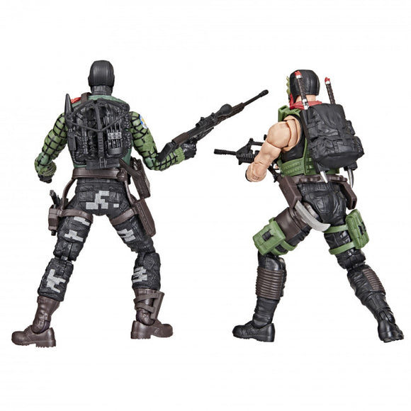 G.I. Joe Classified Series 6" Figure #164 Night Force Beach Head & Quick Kick
