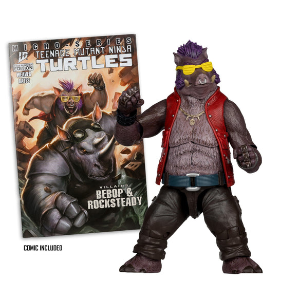 Page Punchers Teenage Mutant Ninja Turtles Bebop with Comic - McFarlane Toys