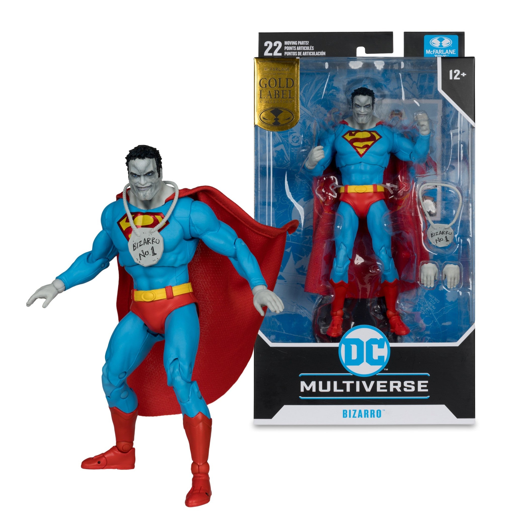 DC Multiverse DC Classic Bizarro Gold Label - McFarlane Toys
