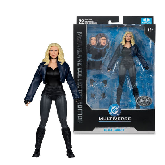 DC Multiverse Collector Edition DC Rebirth Black Canary PLATINUM - McFarlane