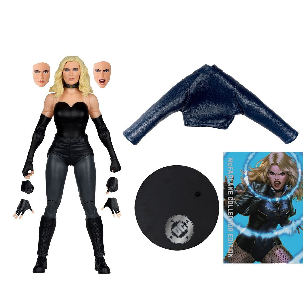 DC Multiverse Collector Edition DC Rebirth Black Canary PLATINUM 