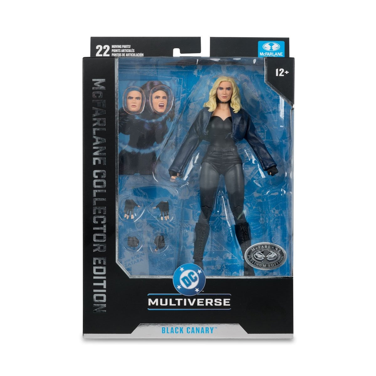 DC Multiverse Collector Edition DC Rebirth Black Canary PLATINUM 