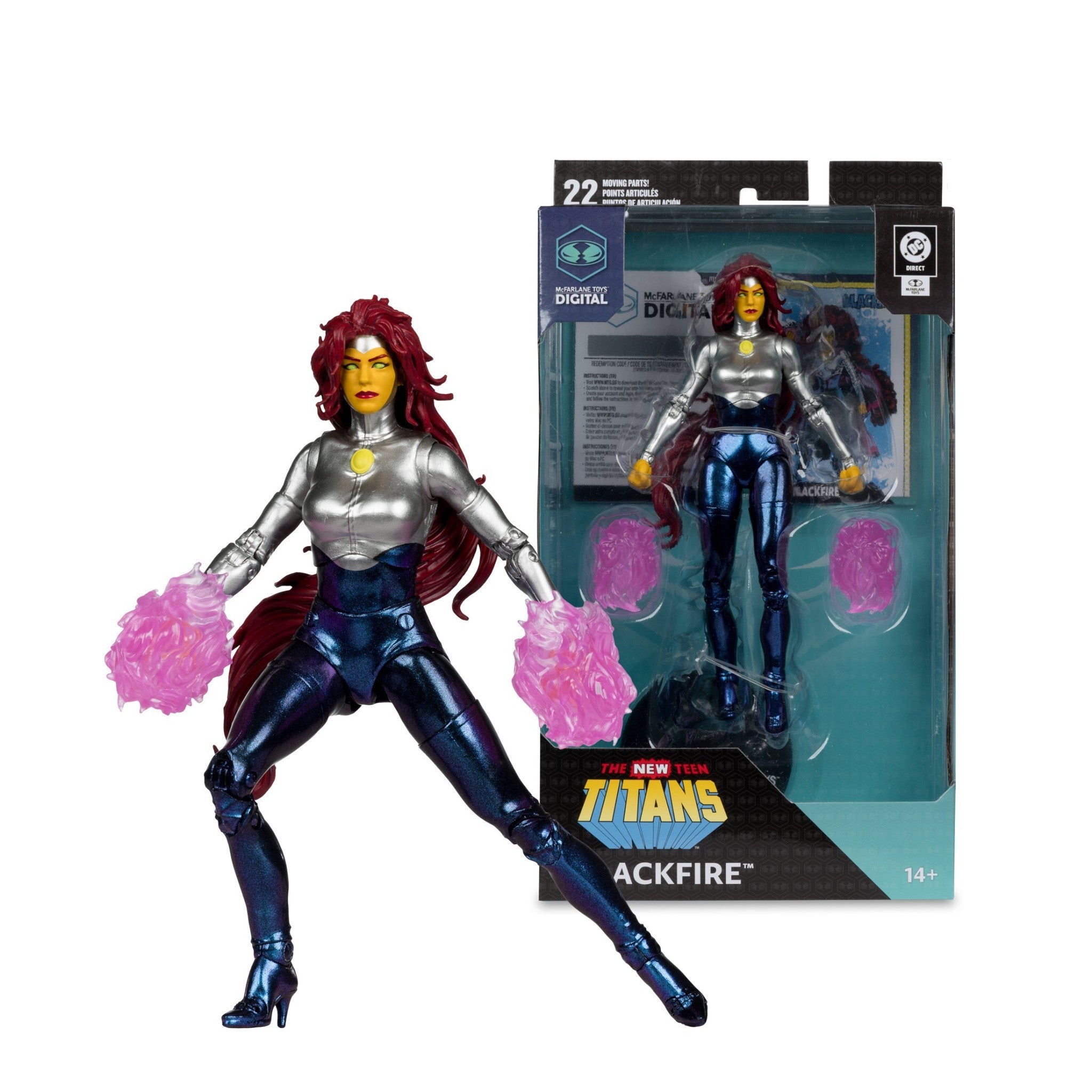 DC Multiverse New Teen Titans Blackfire - McFarlane DC Direct Digital