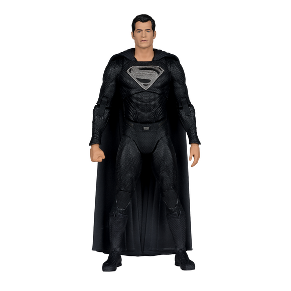 DC Multiverse Blister Card Superman Justice League Black Suit - McFarlane Toys
