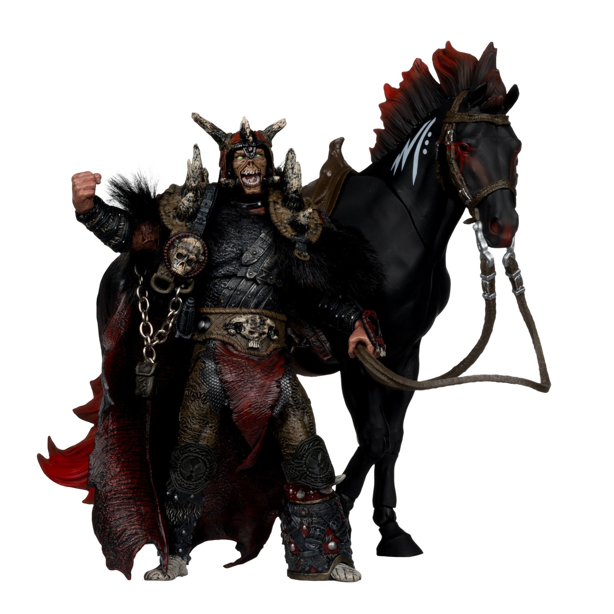 Spawn The Dark Ages 7" Bloodaxe with Horse 2 Pack - McFarlane Toys Digital