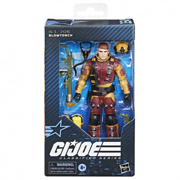 G.I. Joe Classified Series 6" Figure #154 Blowtorch