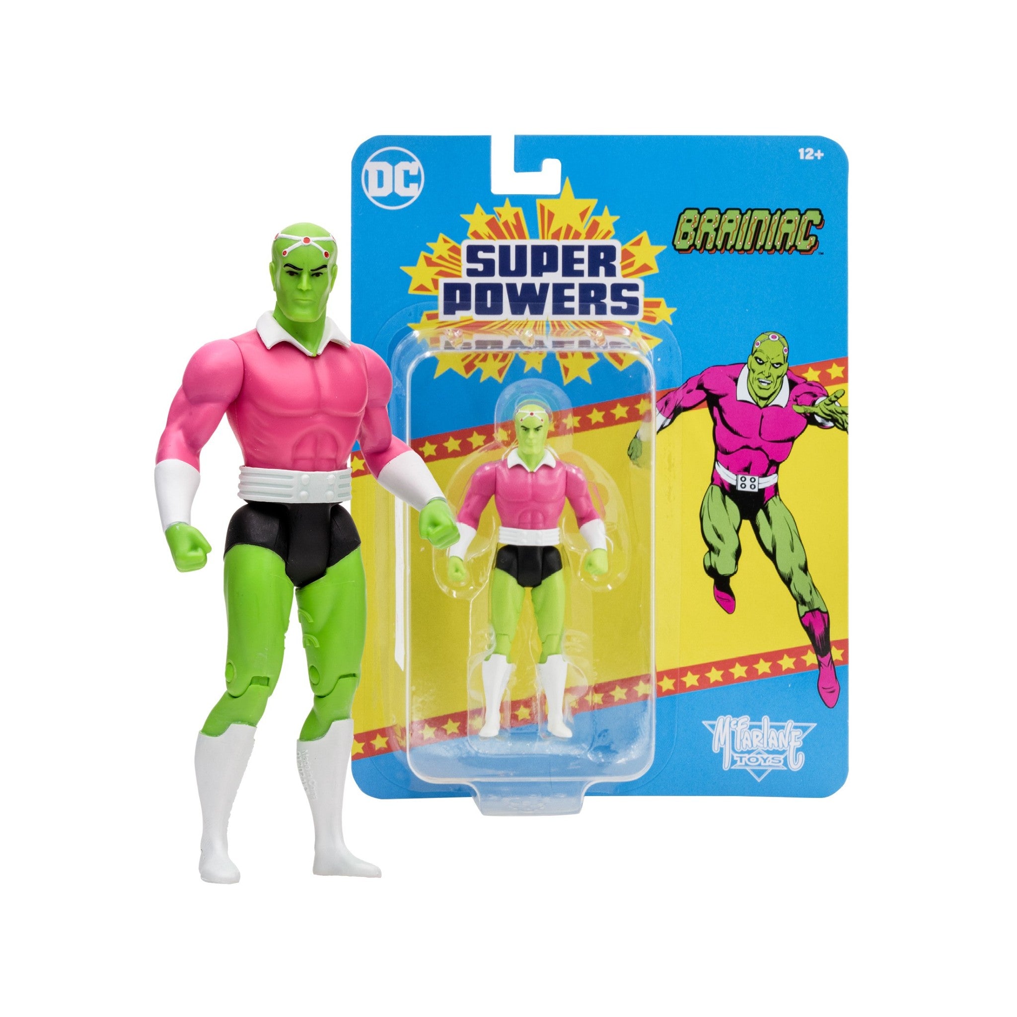 DC Direct Super Powers 2024 Brainiac - McFarlane Toys | Green Rock Comics