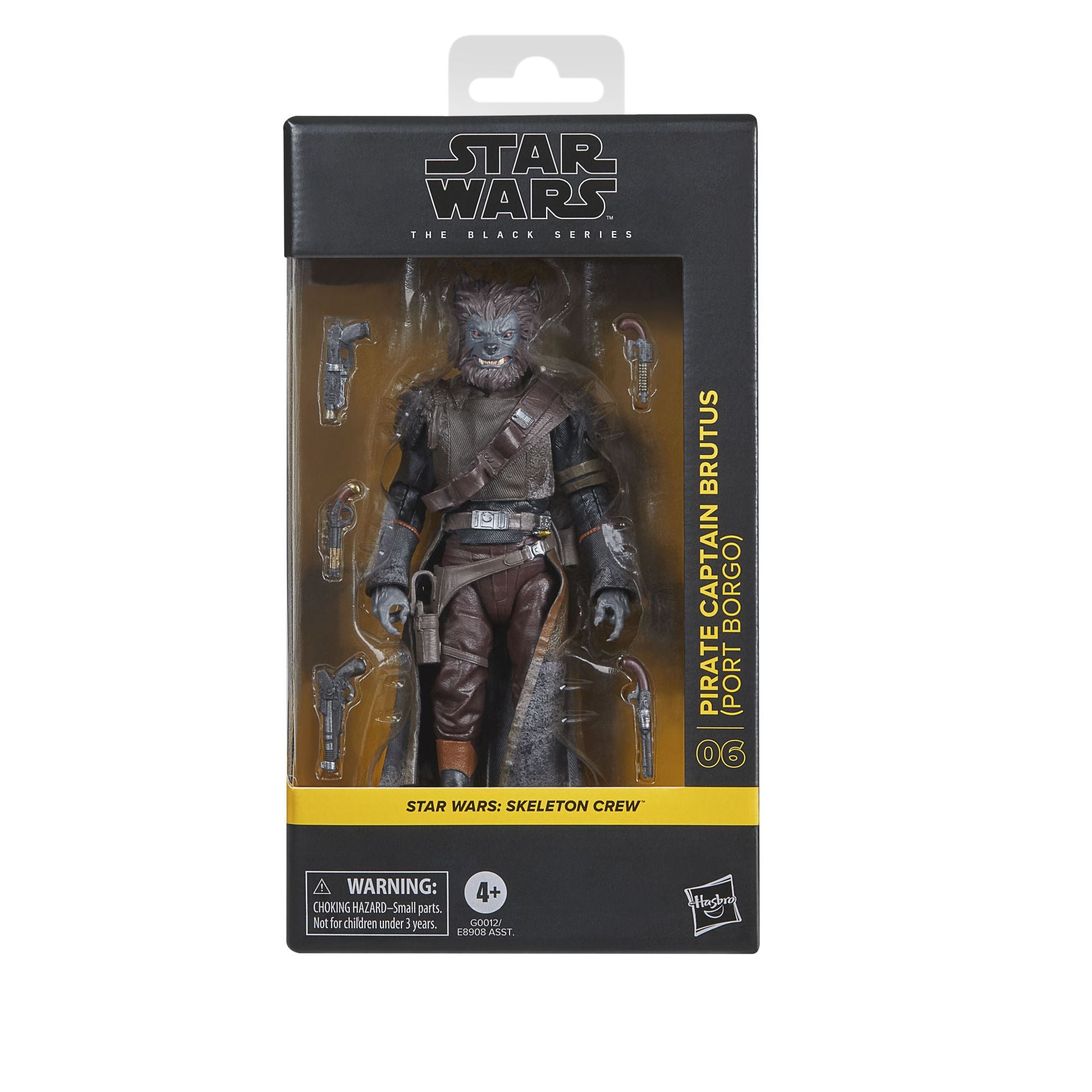 Star Wars Black Series 6" Skeleton Crew Pirate Captain Brutus Port Borgo