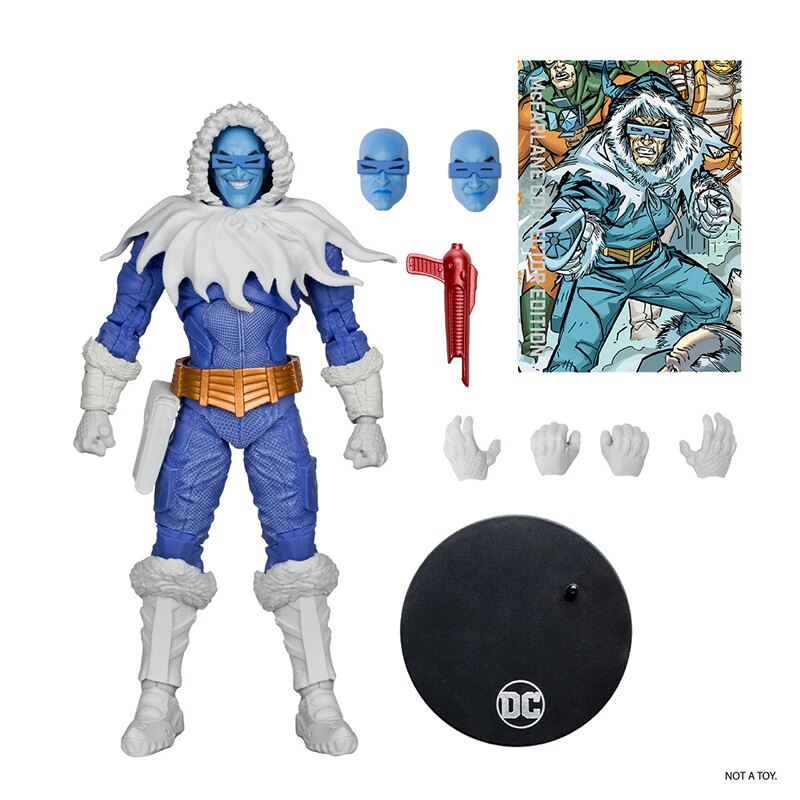 DC Multiverse Collector Edition The Rogues Captain Cold PLATINUM - McFarlane Toy