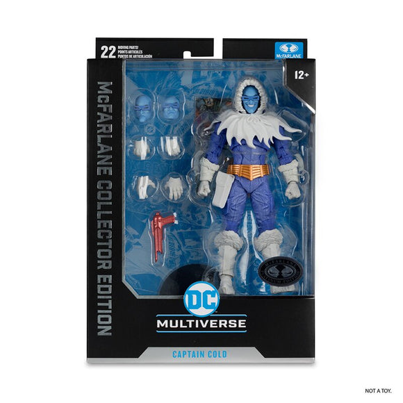 DC Multiverse Collector Edition The Rogues Captain Cold PLATINUM - McFarlane Toy