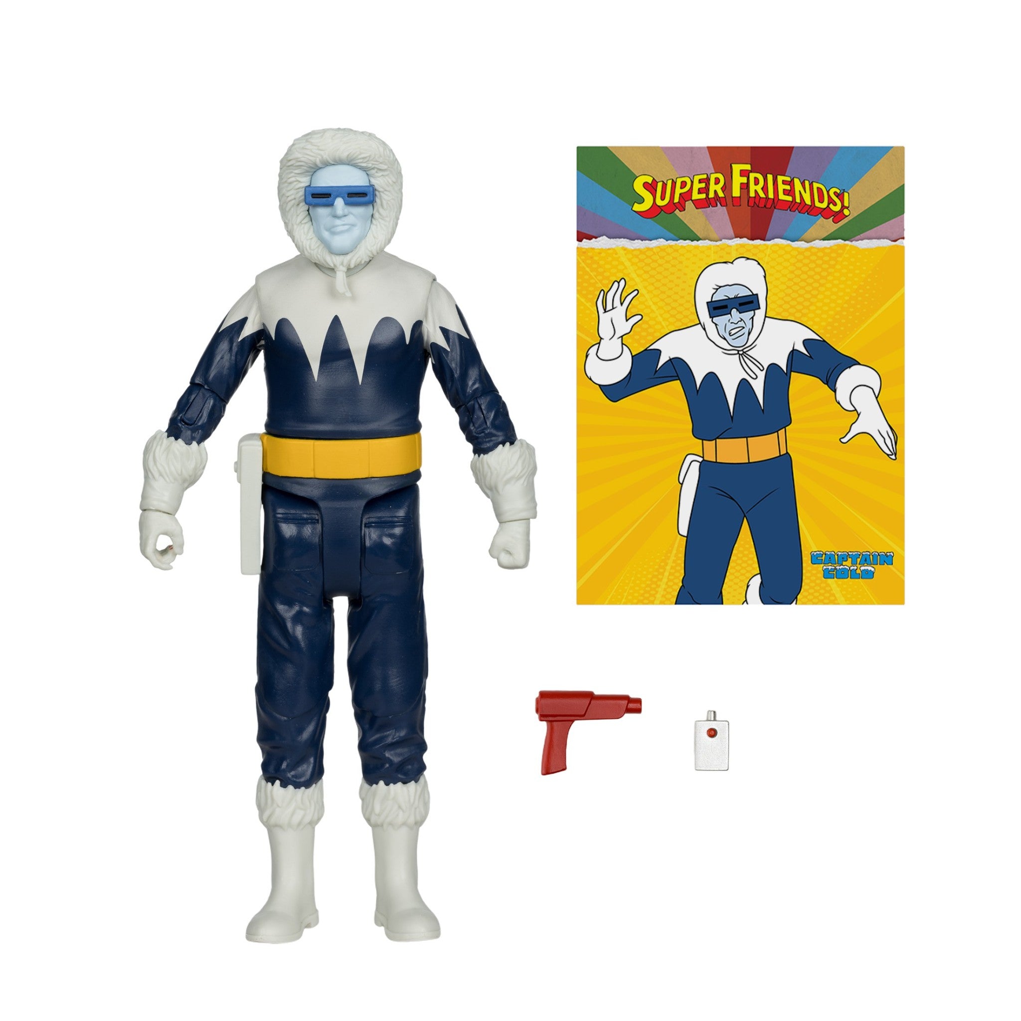 DC Retro Super Friends Captain Cold 6" Figure - McFarlane Toys - 0
