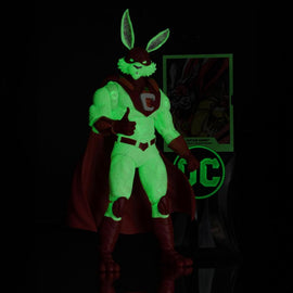 DC Multiverse Justice League Captain Carrot Glow in the Dark Gold Label - 0