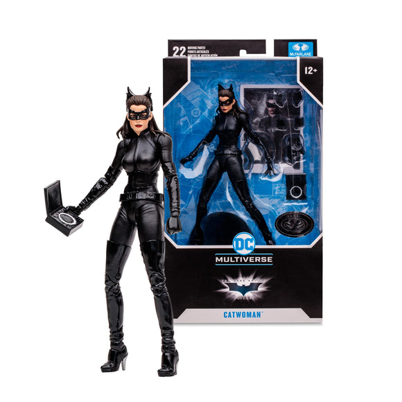 DC Multiverse The Dark Knight Rises Catwoman Gold Label PLATINUM McFarlane Toys