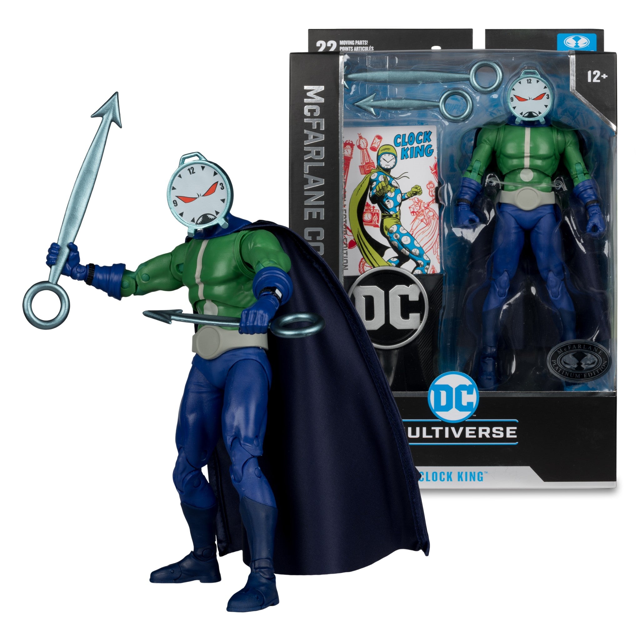 DC Multiverse Collector Edition Clock King PLATINUM - McFarlane Toys ...