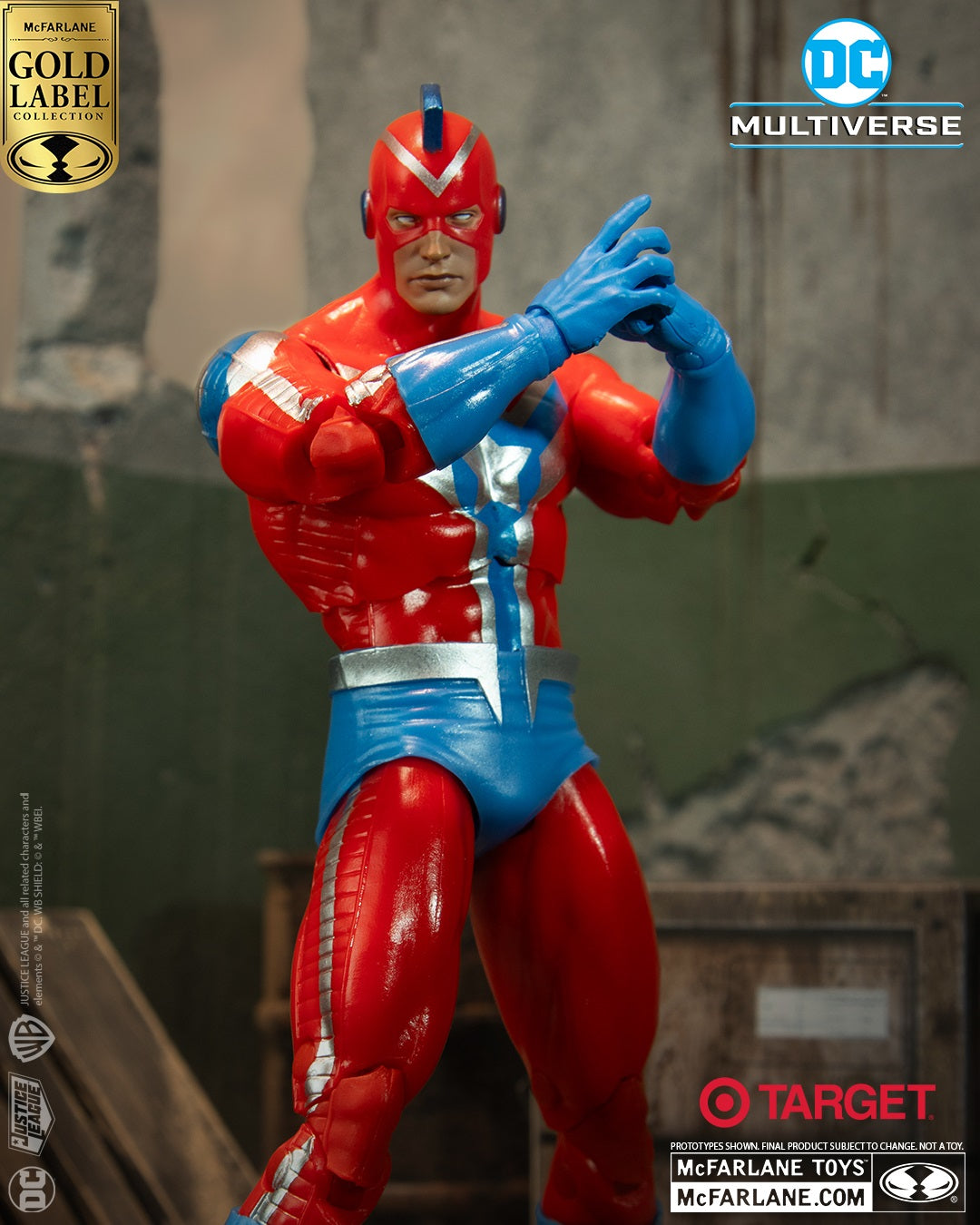 DC Multiverse JSA Commander Steel Gold Label - McFarlane Toys | Green ...