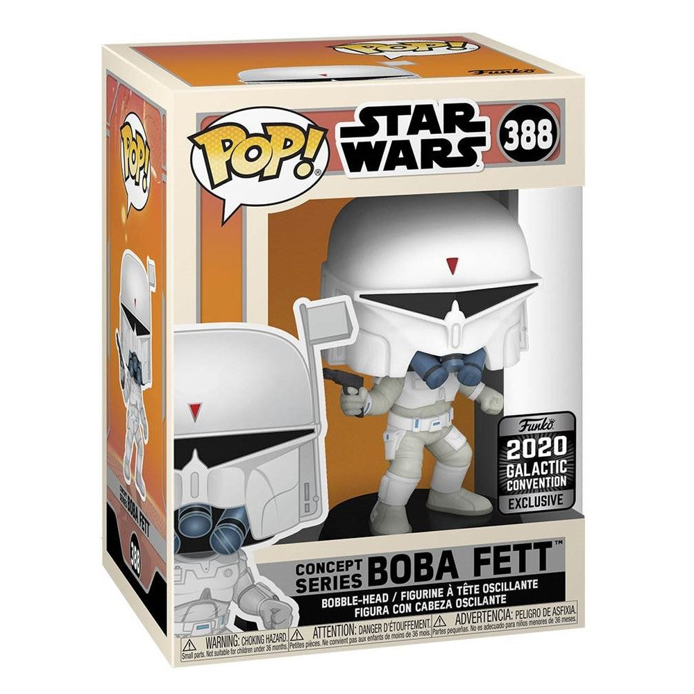 Funko Pop Star Wars Concept Series Boba Fett 2020 Galactic Exclusive - 388