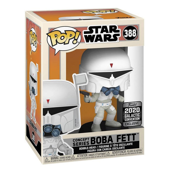 Funko Pop Star Wars Concept Series Boba Fett 2020 Galactic Exclusive - 388