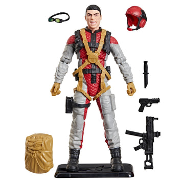 G.I. Joe Classified Series Retro Cardback 6" Figure David Crazylegs Thomas - 0