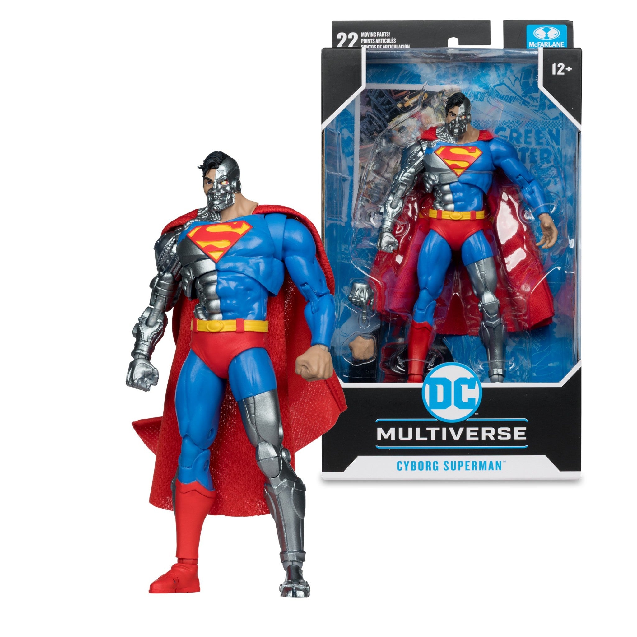 DC Multiverse Revenge of the Green Lanterns Cyborg Superman - McFarlane Toys