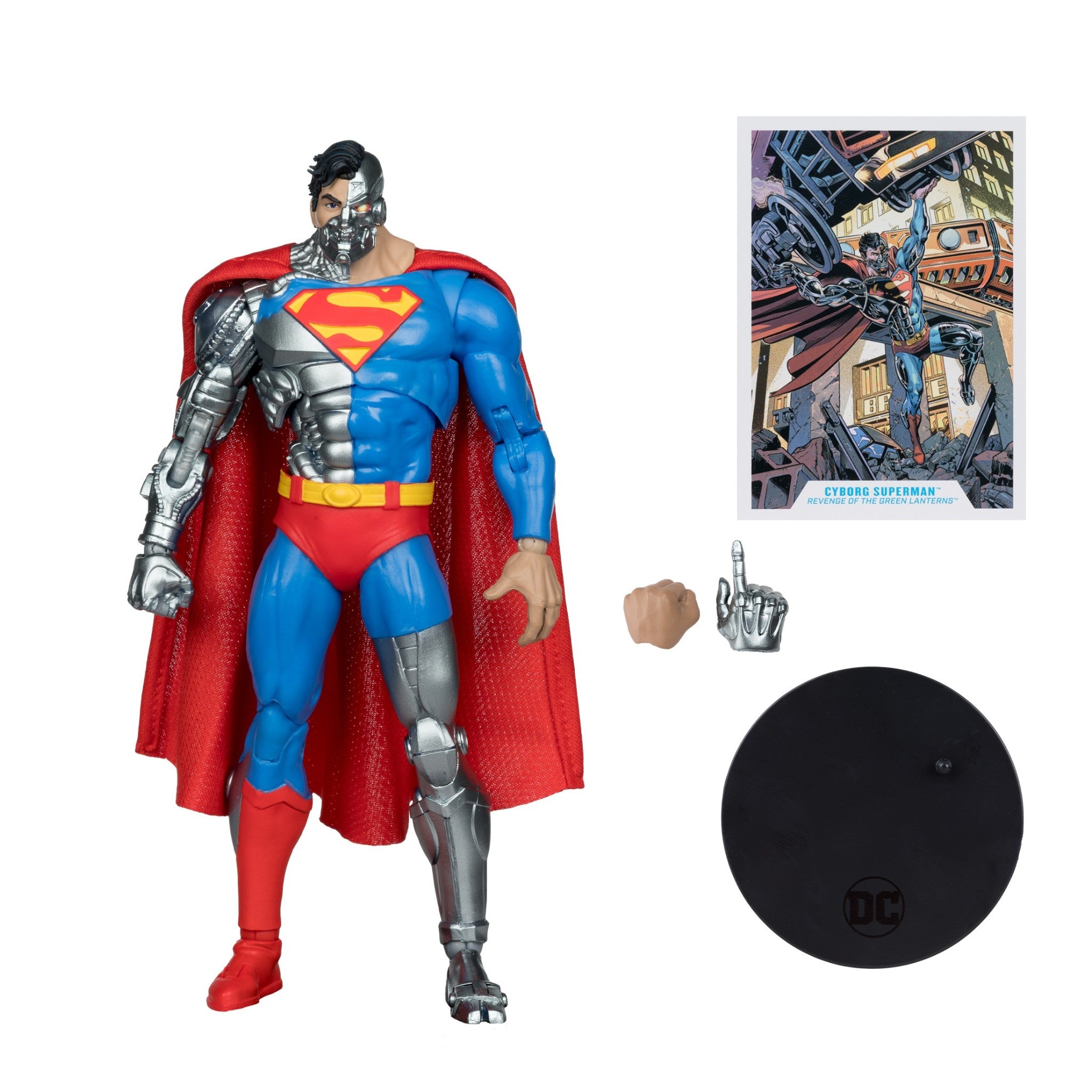 DC Multiverse Revenge of the Green Lanterns Cyborg Superman - McFarlane Toys - 0