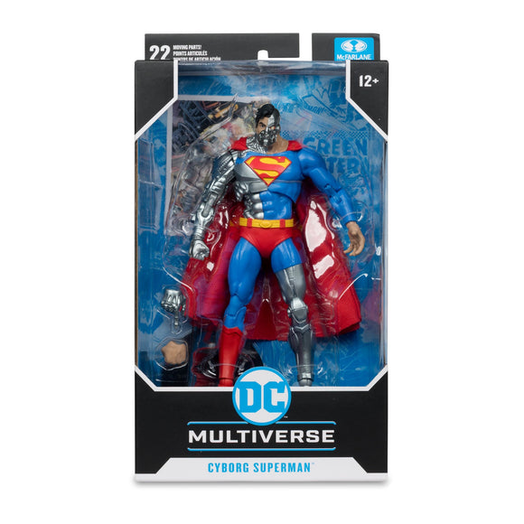DC Multiverse Revenge of the Green Lanterns Cyborg Superman - McFarlane Toys