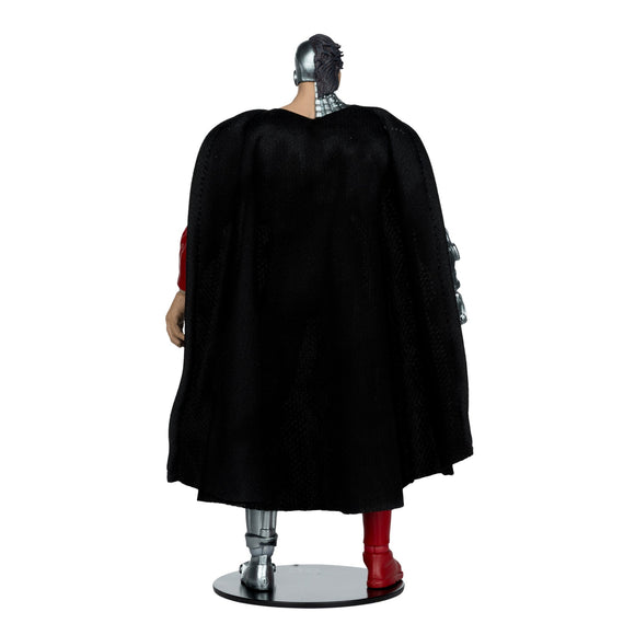 DC Multiverse Revenge of the Green Lanterns Cyborg Superman Gold - McFarlane