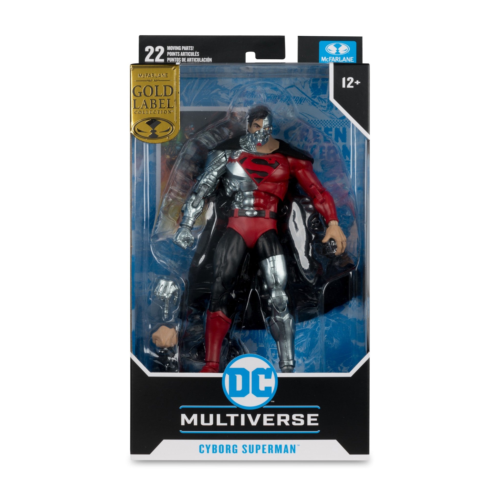 DC Multiverse Revenge of the Green Lanterns Cyborg Superman Gold Label - McFarlane