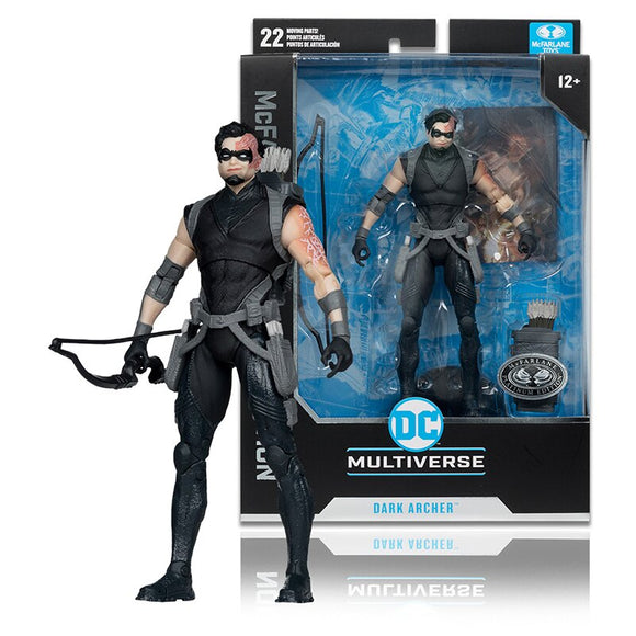 DC Multiverse Collector Edition Green Arrow Dark Archer PLATINUM - McFarlane