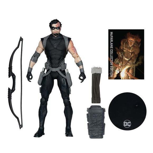 DC Multiverse Collector Edition Green Arrow Dark Archer PLATINUM - McFarlane