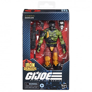 G.I. Joe Classified Series 6" Figure #155 Darklon
