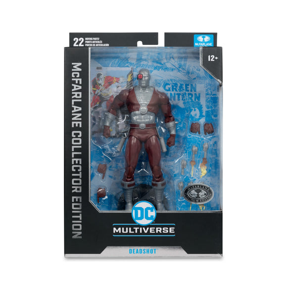 DC Multiverse Collector Edition DC Classic Deadshot PLATINUM- McFarlane Toys