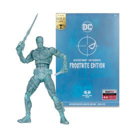DC Multiverse DC Rebirth Deathstroke Frostbite Edition Gold Label - McFarlane