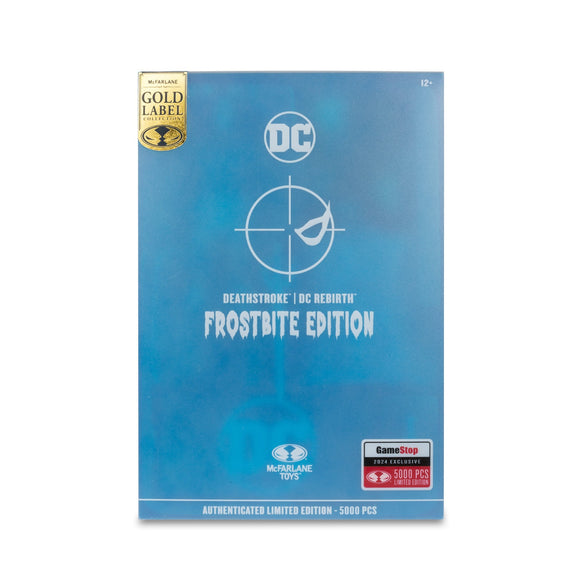 DC Multiverse DC Rebirth Deathstroke Frostbite Edition Gold Label - McFarlane