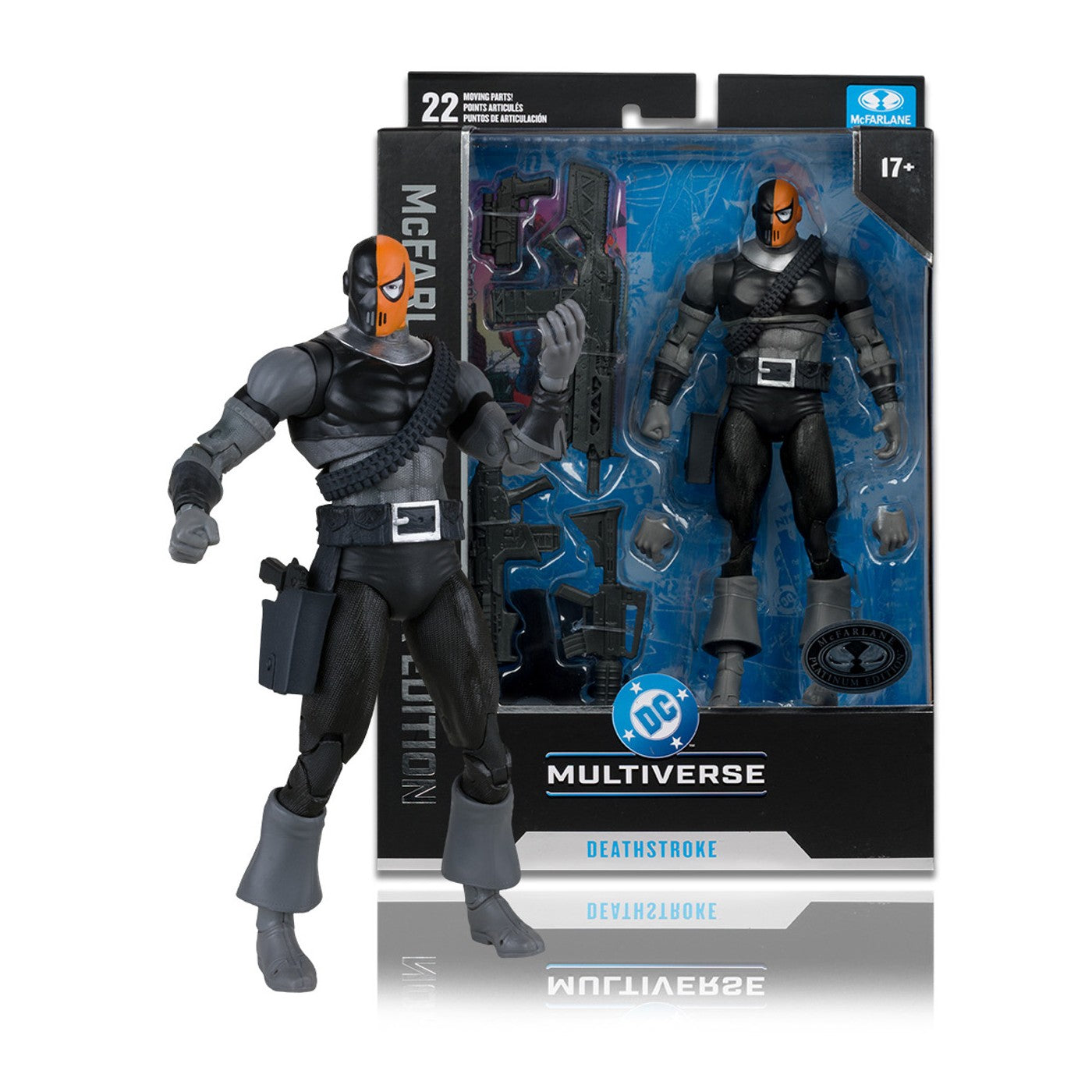 DC Multiverse Collector Edition Deathstroke the Terminator PLATINUM - McFarlane